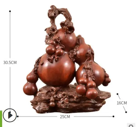 Resin gourd vintage home furnishing pieces of living arts crafts Resin living room Chinese decoration craft gift who decorations
Resin gourd vintage home furnishing pieces of living arts crafts Resin living room Chinese decoration craft gift who decorations