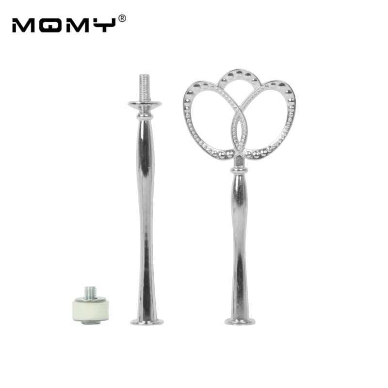 New Crown Style Decorating 2 Tier Dessert Metal Golden Silver Bronze Unique Wholesale Cake Stand Rods for Ceramic Plate
New Crown Style Decorating 2 Tier Dessert Metal Golden Silver Bronze Unique Wholesale Cake Stand Rods for Ceramic Plate