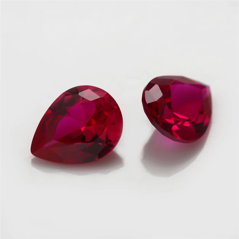 50PCS 3x5~13x18mm Pear Shape Loose Corundum Red Color AAAAA Synthetic stone For Jewelry DIY Gems Stone 5#
50PCS 3x5~13x18mm Pear Shape Loose Corundum Red Color AAAAA Synthetic stone For Jewelry DIY Gems Stone 5#