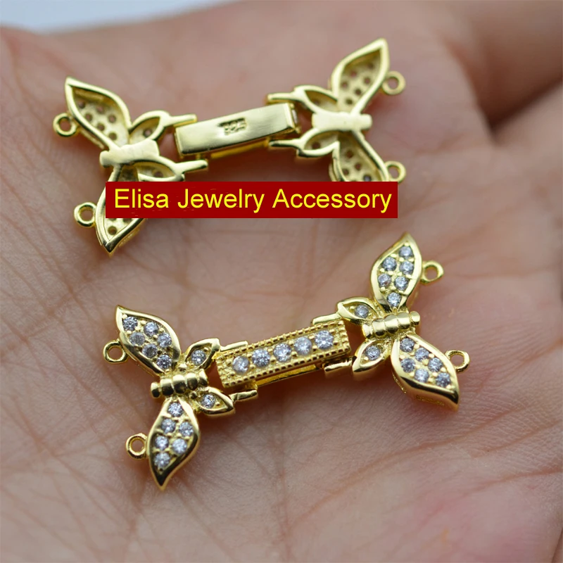 Silver Plated Clasp&Hooks Top Quality DIY Pearl Jewelry Crystal Jewelry Findings Plate Platinum Bowknot Double Rows Clasps
Silver Plated Clasp&Hooks Top Quality DIY Pearl Jewelry Crystal Jewelry Findings Plate Platinum Bowknot Double Rows Clasps