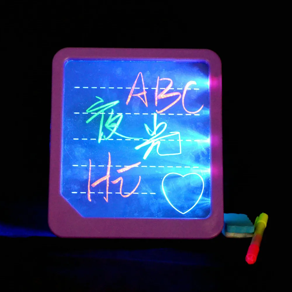 Anti-stress Drawing Toy Boy Girl Adult Gift Acrylic LED Writing Board Light Up Draw With For Children Special Puzzle | Игрушки и хобби
