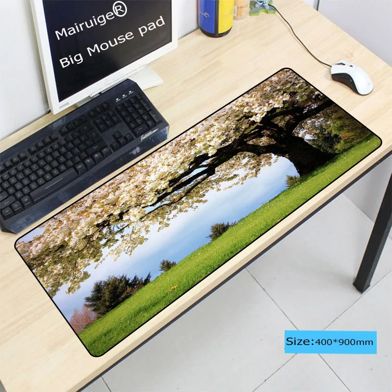 Mairuige Flower Tree Large Gaming Mouse Pad Gamer Locking Edge Keyboard Mouse Mat Gaming Grande Mousepad for CS GO LOL Dota Game
Mairuige Flower Tree Large Gaming Mouse Pad Gamer Locking Edge Keyboard Mouse Mat Gaming Grande Mousepad for CS GO LOL Dota Game