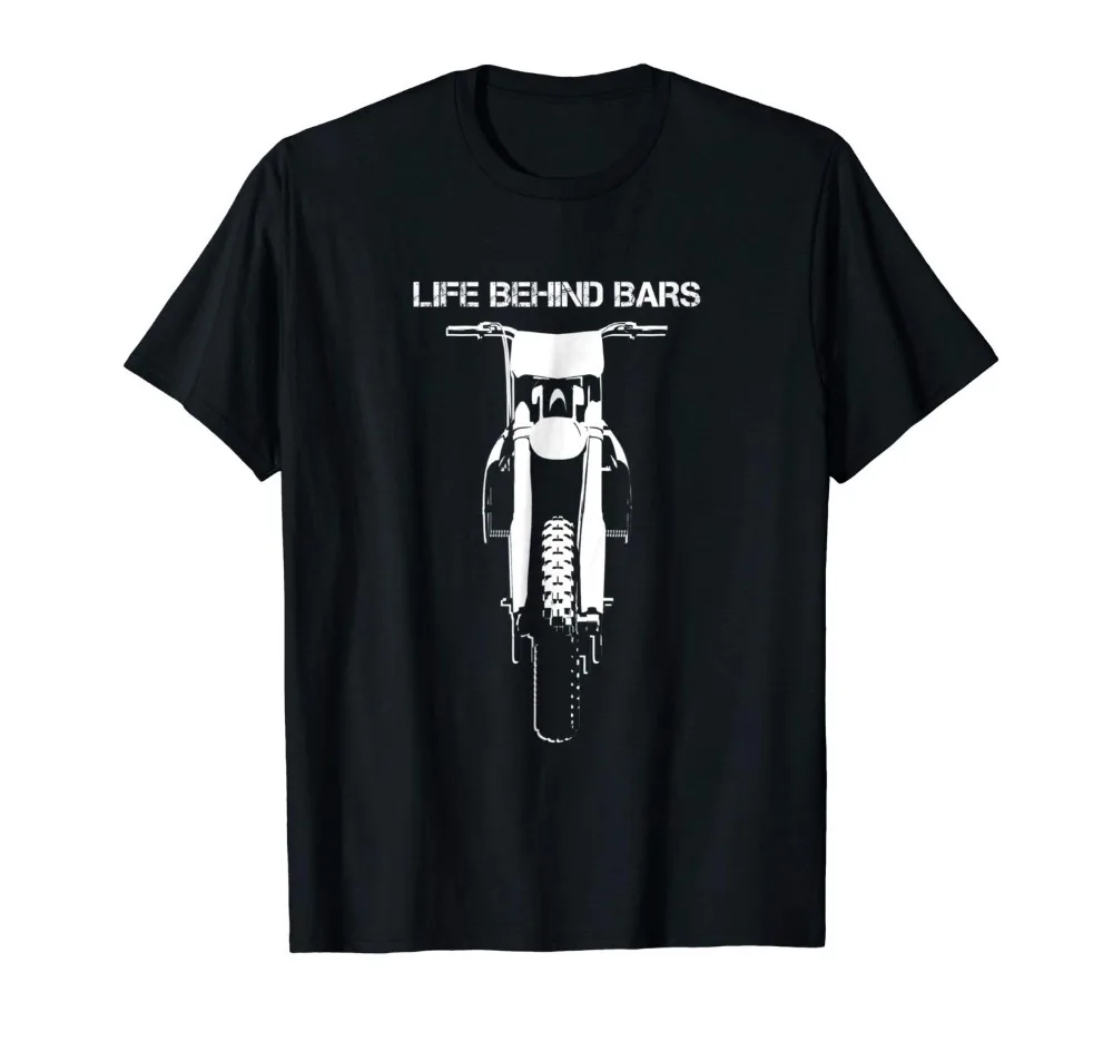 2019 Fashion Short Sleeve Black T Shirt Life Behind Bars Motocross Funny Shirt T Shirt
2019 Fashion Short Sleeve Black T Shirt Life Behind Bars Motocross Funny Shirt T Shirt