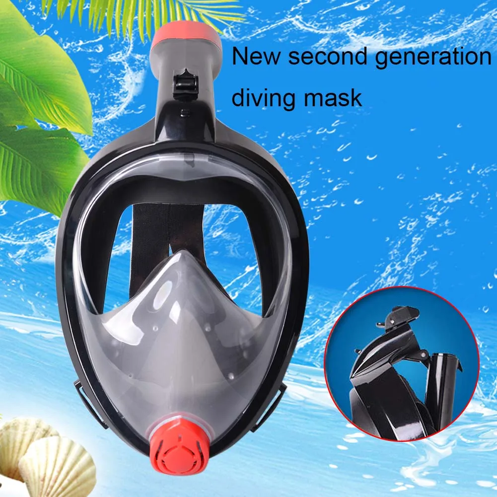 Snorkel Mask 180 Degree Panoramic Diving Anti Fog/Leak Scuba Masks with Detachable Bracket MC889
Snorkel Mask 180 Degree Panoramic Diving Anti Fog/Leak Scuba Masks with Detachable Bracket MC889