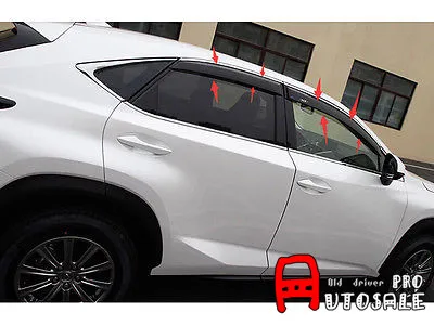 For LEXUS NX200T NX300H 2015-2016 High Quality Window Visor Vent Shades Sun Rain Guard 4pcs
For LEXUS NX200T NX300H 2015-2016 High Quality Window Visor Vent Shades Sun Rain Guard 4pcs