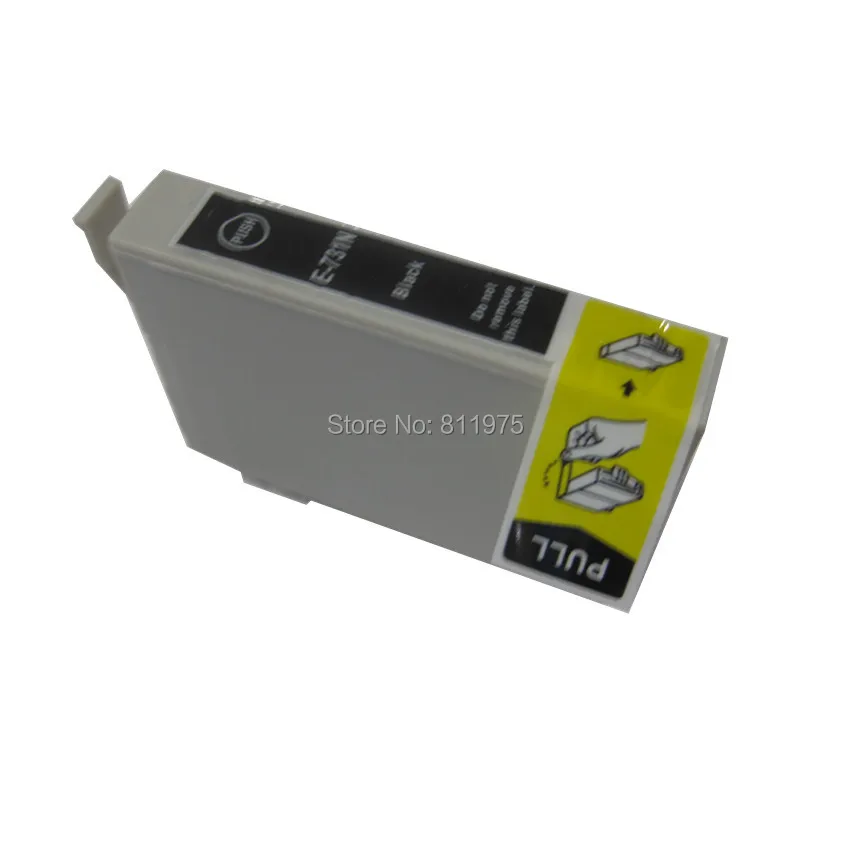 

T0731 73N Black compatible ink cartridge For EPSON Stylus T13 TX102 TX103 TX121 C79 C90/C92 C110 CX3900 CX4900 CX5500 CX5501