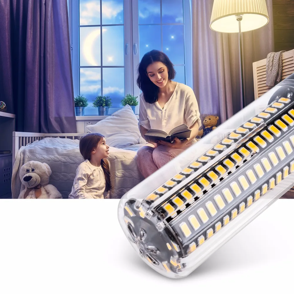 LED E27 High Lumen Candle Lamp E14 Power LED Corn Light 28 40 72 108 132 156 189leds AC 85-265V Smart IC LED Bulb Pendant Lights
LED E27 High Lumen Candle Lamp E14 Power LED Corn Light 28 40 72 108 132 156 189leds AC 85-265V Smart IC LED Bulb Pendant Lights