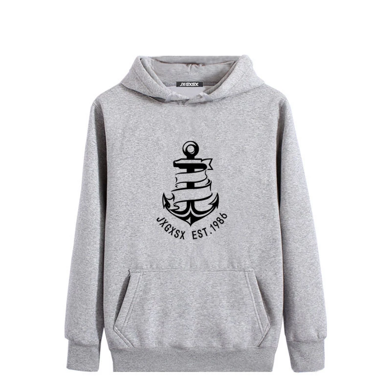 Fashion 2017 New Autumn Winter Men Hoodies Comfortable Hooded Sweatshirt Men Hoody Casual Boat Anchor Print Pullover Hoodies
Fashion 2017 New Autumn Winter Men Hoodies Comfortable Hooded Sweatshirt Men Hoody Casual Boat Anchor Print Pullover Hoodies