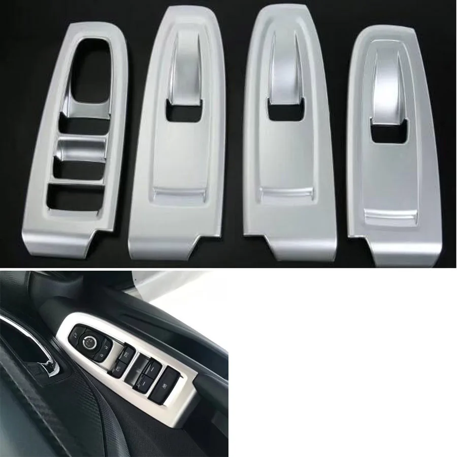 YAQUICKA 4pcs/set Car Interior Armrest Window Lift Switch Panel Bezel Cover Trim Fit For Subaru XV 2018 Car-styling Accessories
YAQUICKA 4pcs/set Car Interior Armrest Window Lift Switch Panel Bezel Cover Trim Fit For Subaru XV 2018 Car-styling Accessories