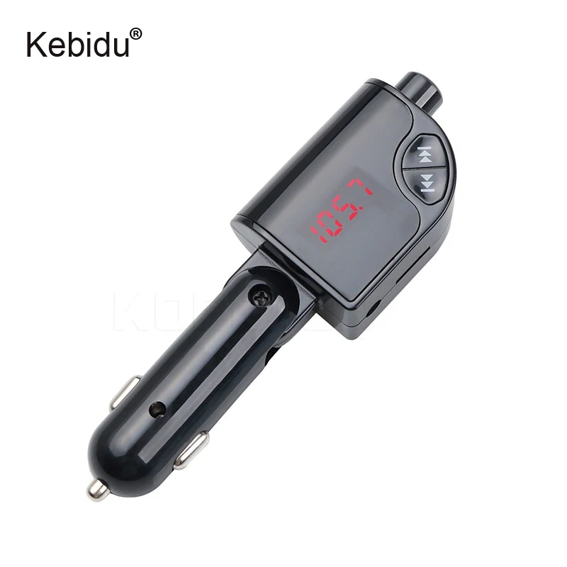Kebidu Bluetooth fm-передатчик Автомобильный MP3-плеер FM Aux модулятор беспроводной громкой связи автомобильный комплект с автомобильным зарядным уст...
Kebidu Bluetooth fm-передатчик Автомобильный MP3-плеер FM Aux модулятор беспроводной громкой связи автомобильный комплект с автомобильным зарядным уст...