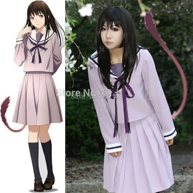Hot Anime Noragami Yukine Iki Hiyori School Uniform Sailor Suit Outfit Cosplay Costumes Sailor Dress Cosplay Free Shipping!
Hot Anime Noragami Yukine Iki Hiyori School Uniform Sailor Suit Outfit Cosplay Costumes Sailor Dress Cosplay Free Shipping!