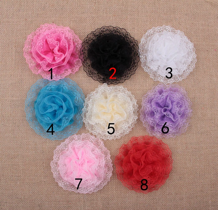 Yundfly 3pcs Lace Mesh Flower For Baby Girls Hair Accessories Artificial Fabric Flowers DIY Children Headbands
Yundfly 3pcs Lace Mesh Flower For Baby Girls Hair Accessories Artificial Fabric Flowers DIY Children Headbands