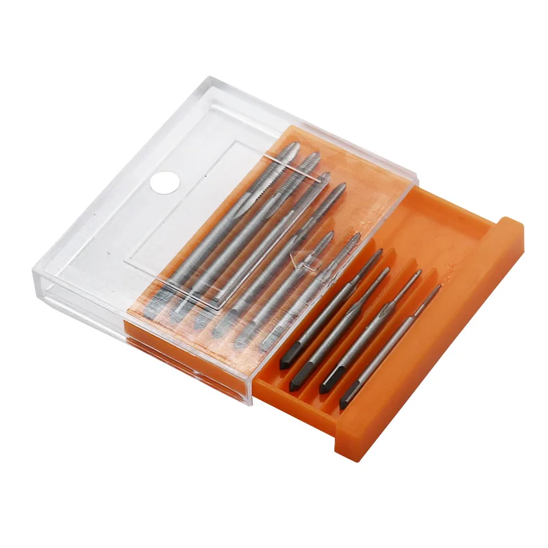 JIGONG 10pcs/lot Hand tap thread wire tapping threading Taps attack M1 M1.2 M1.4 M1.6 M1.7 M1.8 M2 M2.5 M3.0 M3.5
JIGONG 10pcs/lot Hand tap thread wire tapping threading Taps attack M1 M1.2 M1.4 M1.6 M1.7 M1.8 M2 M2.5 M3.0 M3.5