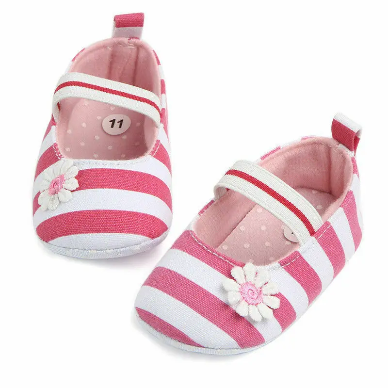 Милая Детская кроватка с цветочным рисунком для маленьких девочек Летняя обувь