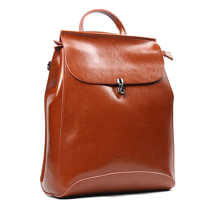 High Quality Women Backpacks 100% Cow Genuine Leather Teenagers School Bag Shoulder Bags Women Casual Back Packs Travel Bag
High Quality Women Backpacks 100% Cow Genuine Leather Teenagers School Bag Shoulder Bags Women Casual Back Packs Travel Bag