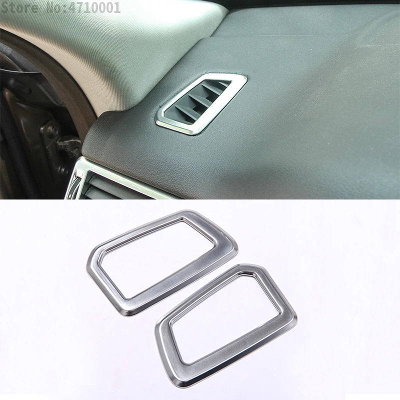 ABS Chrome Car Dashboard Side Air Conditioner Outlet Vent Cover Trim Sticker For Land Rover Discovery Sport 2015 2016 2017
ABS Chrome Car Dashboard Side Air Conditioner Outlet Vent Cover Trim Sticker For Land Rover Discovery Sport 2015 2016 2017