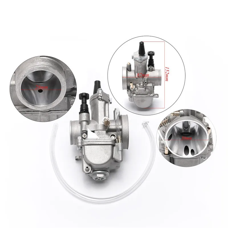 NEW 200cc 250cc 28mm Motorcycle Carburetor Carb PWK Power Jet Motorbike For Dirt Bike ATV Buggy
NEW 200cc 250cc 28mm Motorcycle Carburetor Carb PWK Power Jet Motorbike For Dirt Bike ATV Buggy