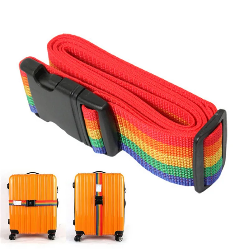1PCS Rainbow Adjustable Nylon Travel Luggage Backpack Bag Luggage Suitcase Straps Baggage Belt Luggage belt
1PCS Rainbow Adjustable Nylon Travel Luggage Backpack Bag Luggage Suitcase Straps Baggage Belt Luggage belt