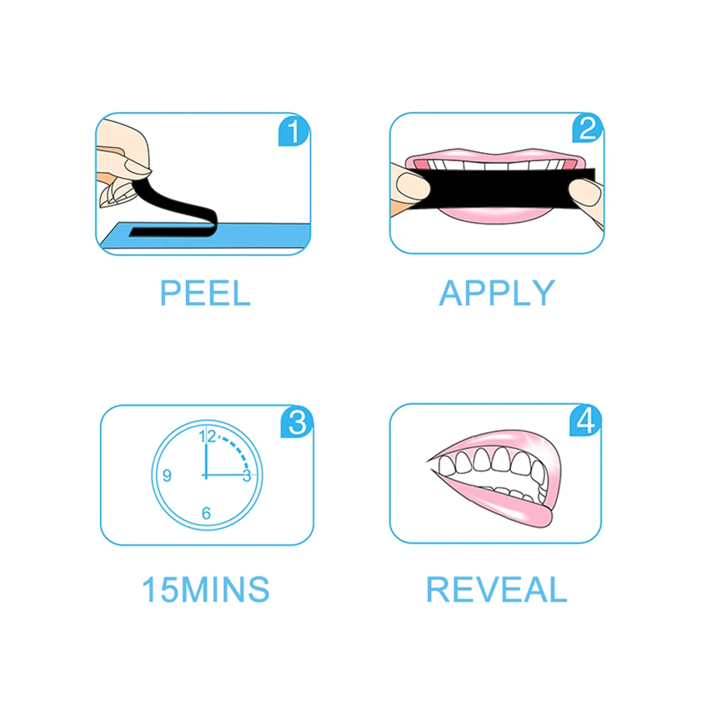 100 Boxes Professional Dental Teeth Whitening Strips 28 strips Activated Charcoal Oral Hygiene White Teeth Strips Effects
100 Boxes Professional Dental Teeth Whitening Strips 28 strips Activated Charcoal Oral Hygiene White Teeth Strips Effects