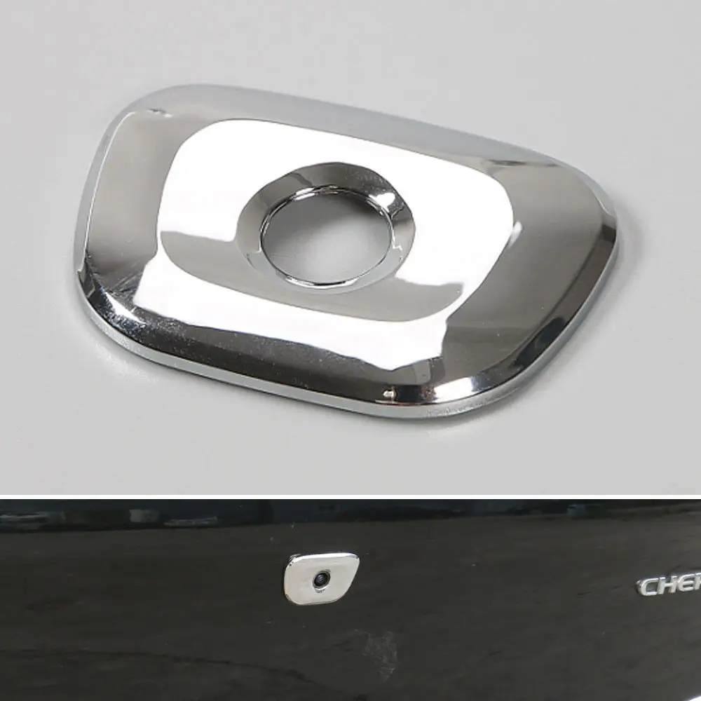 Chrome Rear Back Door Tailgate Camera Hole Cover Trim ABS Fit For 2014-16 Jeep Cherokee
Chrome Rear Back Door Tailgate Camera Hole Cover Trim ABS Fit For 2014-16 Jeep Cherokee