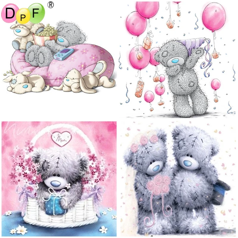 DPF 5D Round full Diamond painting teddy bear DIY Diamond Embroidery Needlework Cross Stitch diamond Mosaic decor art crafts
DPF 5D Round full Diamond painting teddy bear DIY Diamond Embroidery Needlework Cross Stitch diamond Mosaic decor art crafts