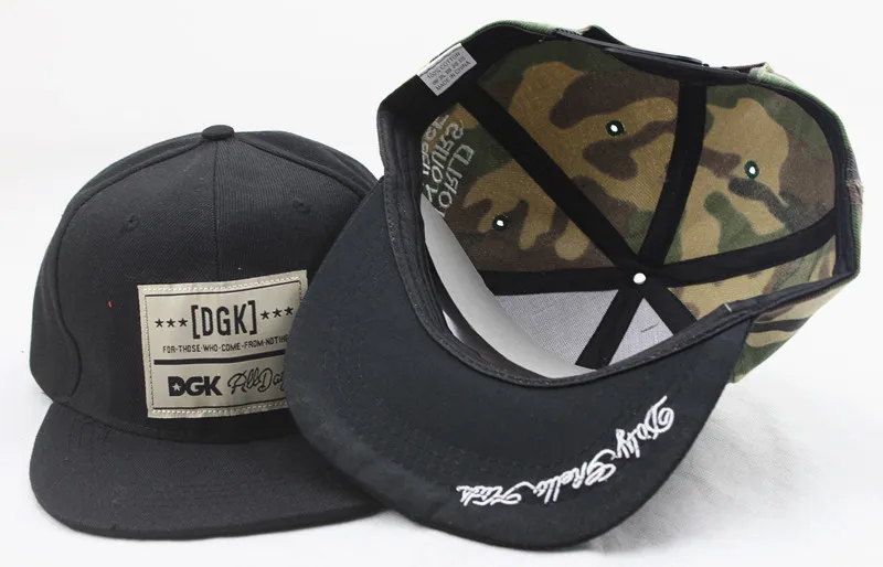 Новый Стиль Мода Письмо камуфляж Snapback Шапки регулируемая хип-хоп Кепки Бейсбол
