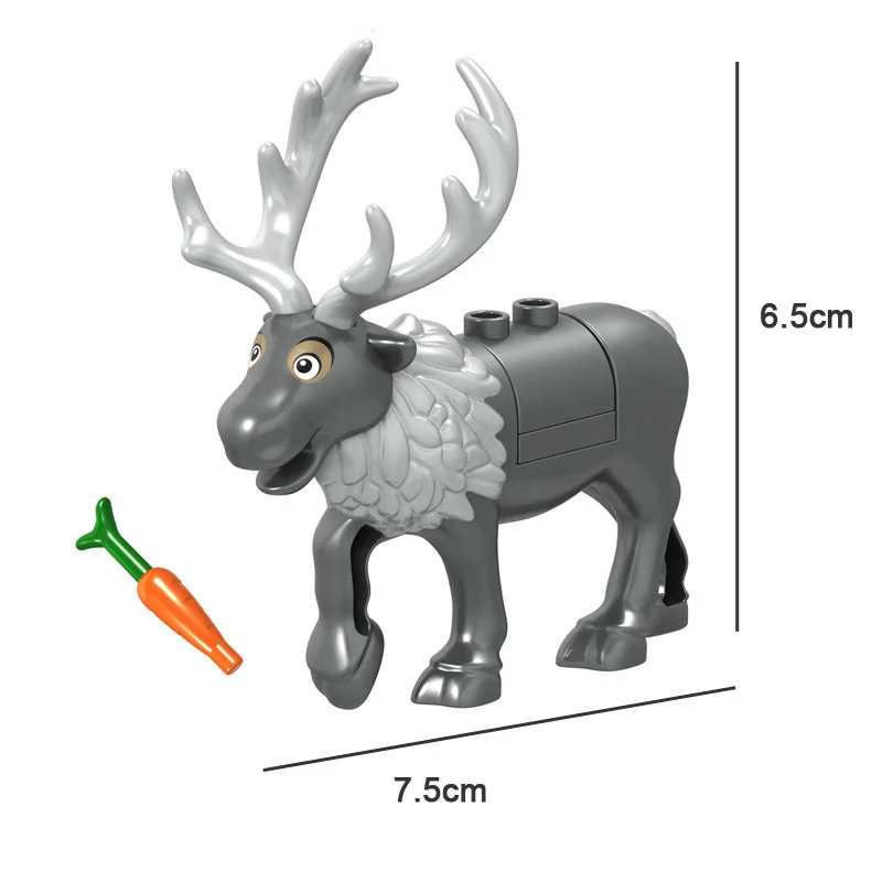 Animal Series Figures Dinosaur Dragon Whale Gorilla Horse Bear elk Tiger crocodile Building Blocks Educational Toys for Children
Animal Series Figures Dinosaur Dragon Whale Gorilla Horse Bear elk Tiger crocodile Building Blocks Educational Toys for Children