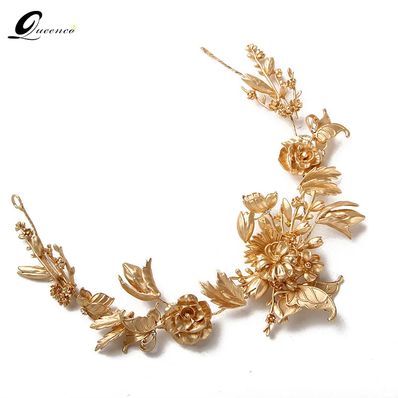 Gold Flower Bridal Tiaras Vintage Bridal Hair Jewelry Wedding Hair Accessories Bridal Headpiece Women Tiara Butterfly Soft Crown
Gold Flower Bridal Tiaras Vintage Bridal Hair Jewelry Wedding Hair Accessories Bridal Headpiece Women Tiara Butterfly Soft Crown