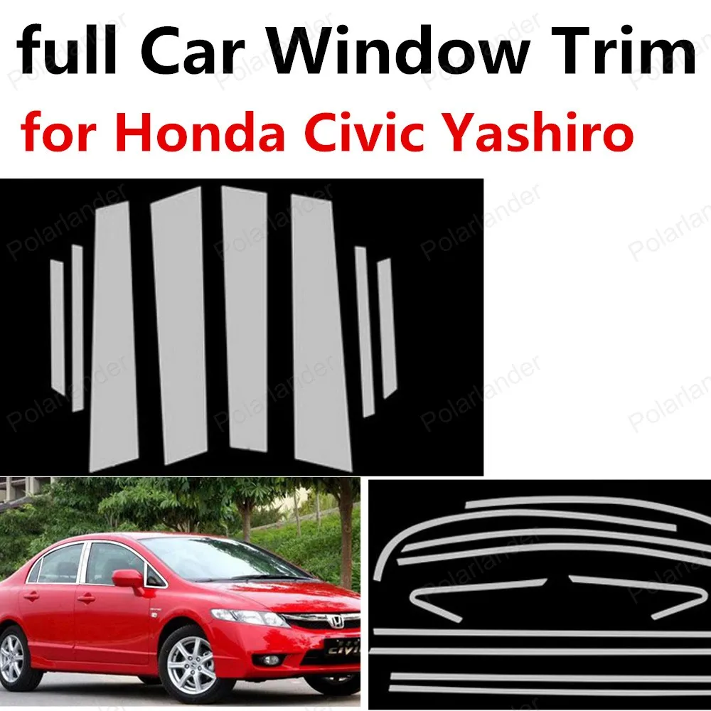 Горячая распродажа, нержавеющая сталь для Honda Civic Yashiro с полноразмерной отделкой для автомобиля
Горячая распродажа, нержавеющая сталь для Honda Civic Yashiro с полноразмерной отделкой для автомобиля