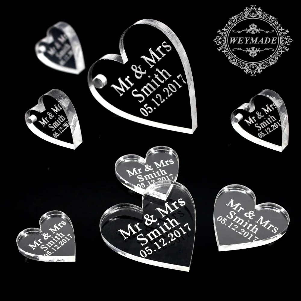 100* Personalized Engraved Wedding Engagement Heart Decor Anniversary Table Decoration Favors Tag Customized Party Wine Charm
100* Personalized Engraved Wedding Engagement Heart Decor Anniversary Table Decoration Favors Tag Customized Party Wine Charm