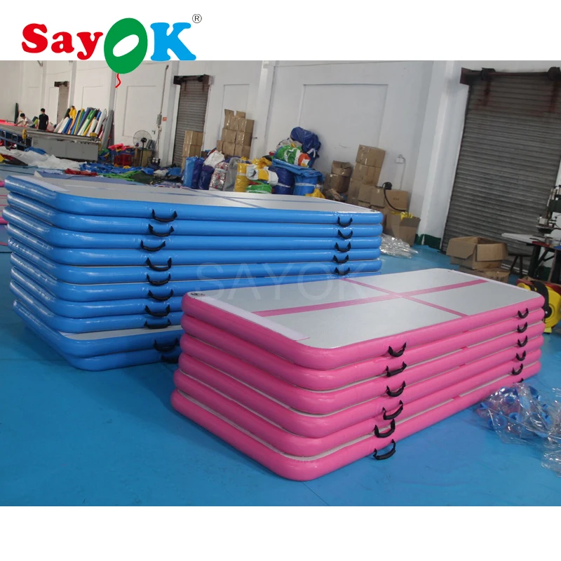 300x90x10cm Inflatable Gymnastics Tumbling Floor Mat Trampoline for Home Use/Training/Cheerleading/Beach
300x90x10cm Inflatable Gymnastics Tumbling Floor Mat Trampoline for Home Use/Training/Cheerleading/Beach
