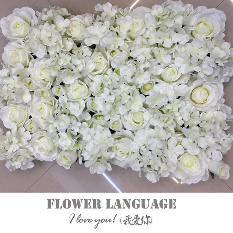 40cm*60cm Artificial White Hydrangea rose flower wall wedding decoration party flower decor background decor
40cm*60cm Artificial White Hydrangea rose flower wall wedding decoration party flower decor background decor