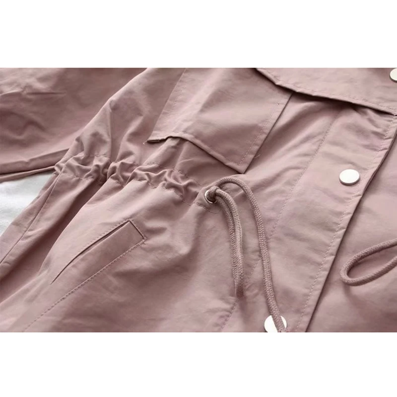 2019 South Korea spring new letter embroidery tooling casual windbreaker loose wild student waist short women's windbreaker W264
2019 South Korea spring new letter embroidery tooling casual windbreaker loose wild student waist short women's windbreaker W264