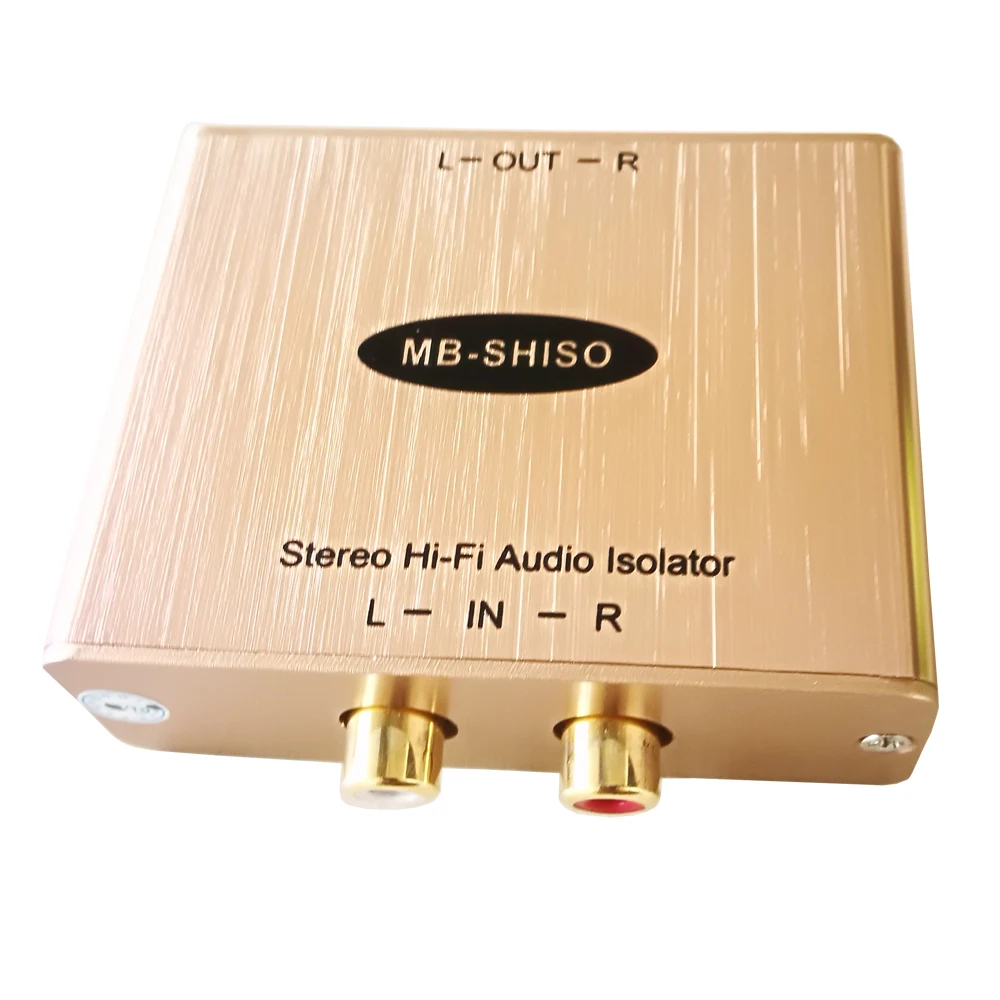 Stereo RCA Audio Noise Filter 2-CH RCA Audio Ground Loop Isolator Stereo Audio Eliminate Ground Loop Hum
Stereo RCA Audio Noise Filter 2-CH RCA Audio Ground Loop Isolator Stereo Audio Eliminate Ground Loop Hum