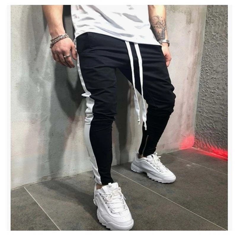 Men Pants New Fashion mens 2018 Side Strips Patchwork slacks Trousers Tracksuits Bottoms Slim Fit casual Joggers Pencil pants
Men Pants New Fashion mens 2018 Side Strips Patchwork slacks Trousers Tracksuits Bottoms Slim Fit casual Joggers Pencil pants