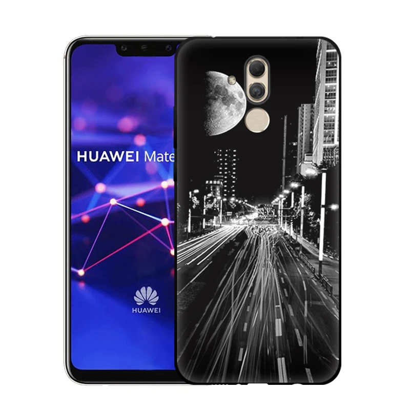 Чехол JURCHEN для Huawei Mate 20 Lite чехол силиконовый 6 3 дюймов симпатичный телефона SNE AL00 LX1