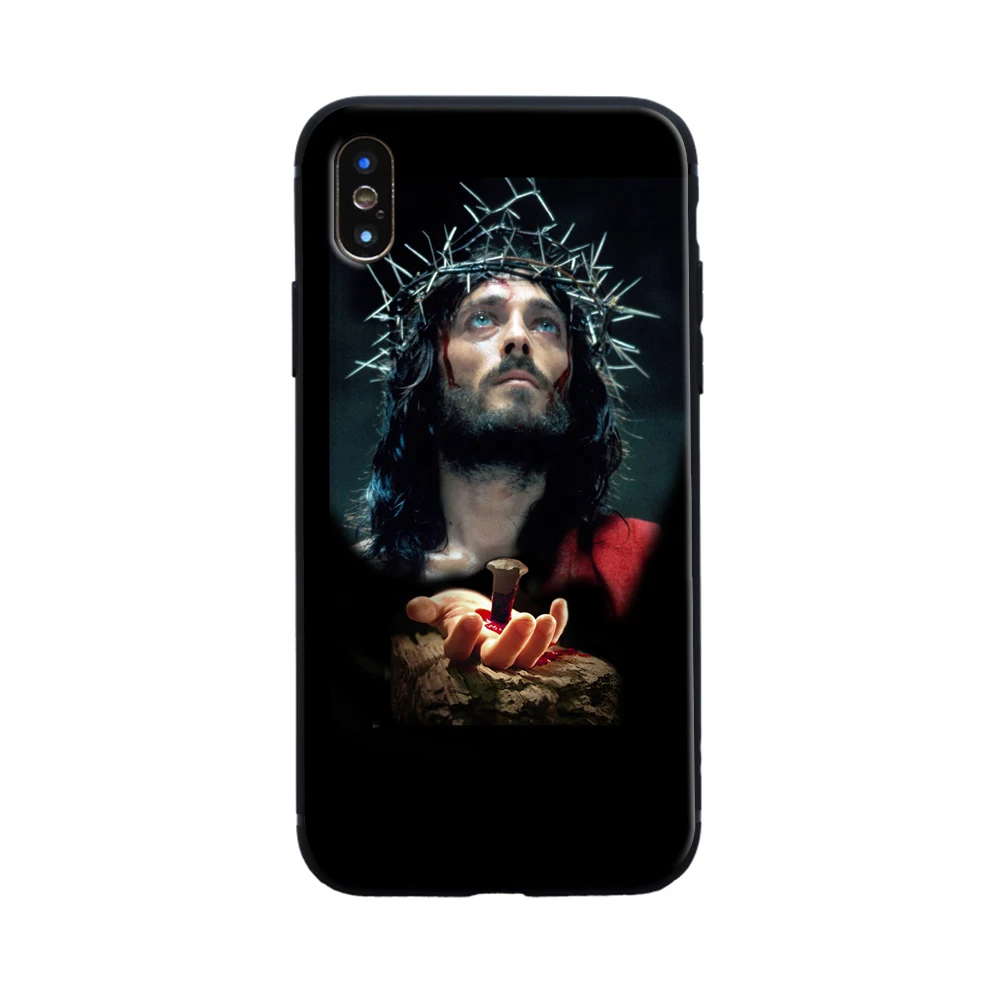 Фото Чехол с изображением Иисуса Христа мягкий силиконовый чехол для телефона Apple iPhone