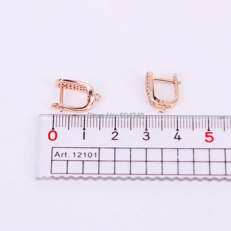 10Pairs ZYZ184-9204 Fashion DIY Finding for Earrings Micro Pave CZ Crystal Hook for Earrings Making Accessories
10Pairs ZYZ184-9204 Fashion DIY Finding for Earrings Micro Pave CZ Crystal Hook for Earrings Making Accessories