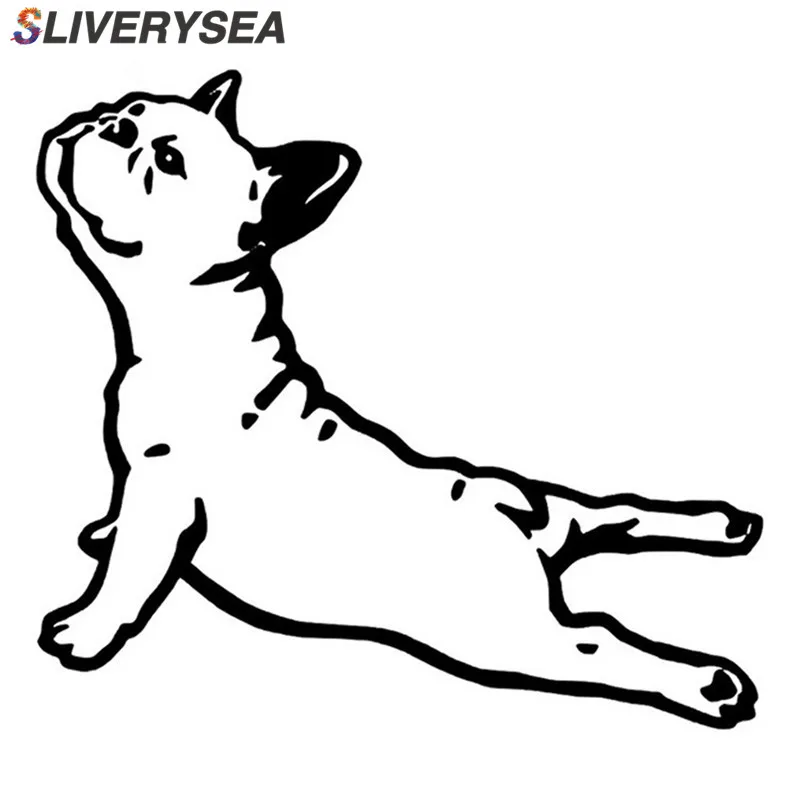 SLIVERYSEA Bulldog France Animal Vinyl Car Sticker Pet Dog Cartoon For Cars Decorative Accessories Fashion Decal Car Styling
SLIVERYSEA Bulldog France Animal Vinyl Car Sticker Pet Dog Cartoon For Cars Decorative Accessories Fashion Decal Car Styling