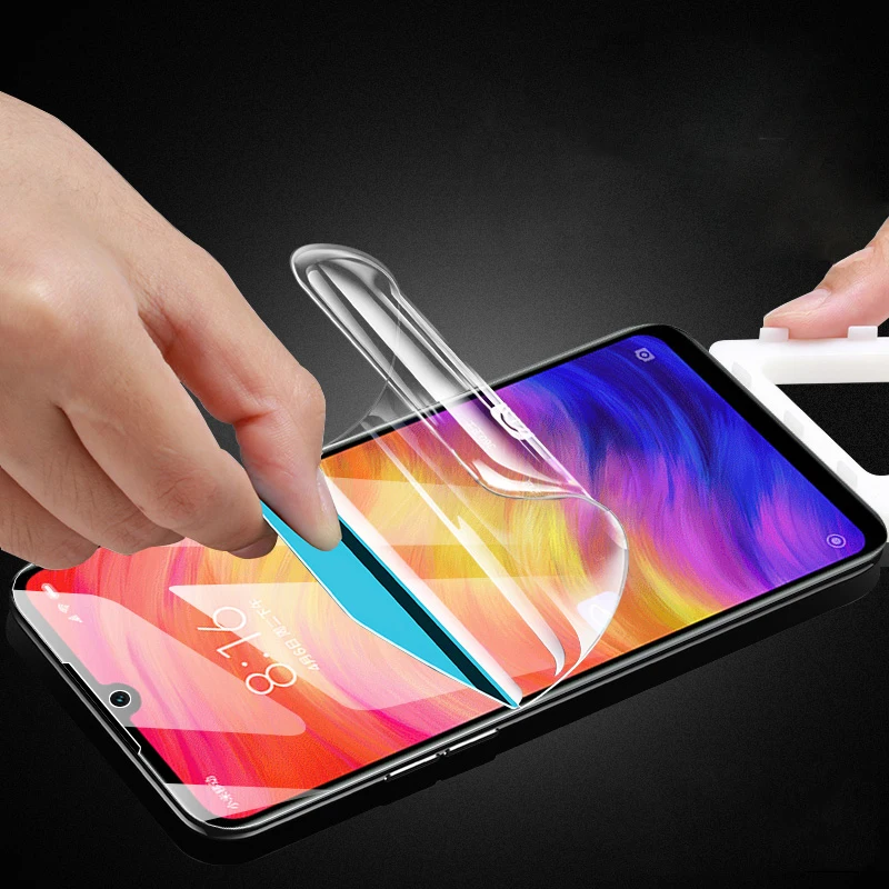 CCDZ Front Back Ultra-thin Clear Full Cover Soft Hydrogel Film For Xiaomi Redmi Note 7 Screen Protector Protective | Мобильные