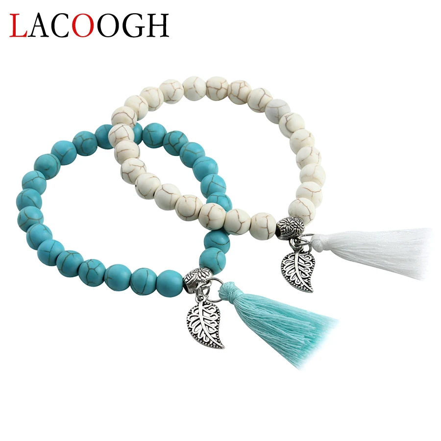 Lacoogh 2019 New Fashion Vintage Leaf Pendants with Bangles Female Natural Stone Beads Strand Charms Bracelets for Women Men
Lacoogh 2019 New Fashion Vintage Leaf Pendants with Bangles Female Natural Stone Beads Strand Charms Bracelets for Women Men
