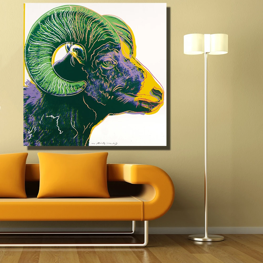 Картина маслом HDARTISAN Bighorn Sheep 1983 Настенная картина картины на холсте для гостиной