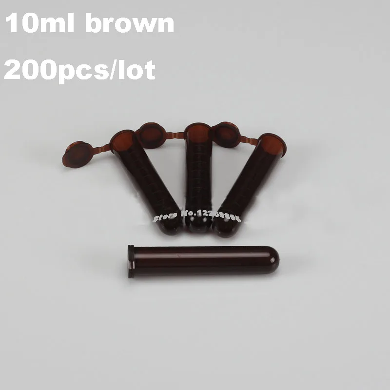 200pcs/lot 10ml Light avoidance brown centrifuge tube Test EP Tubing Vial Clear PP Container Laboratory Sample tubes
200pcs/lot 10ml Light avoidance brown centrifuge tube Test EP Tubing Vial Clear PP Container Laboratory Sample tubes