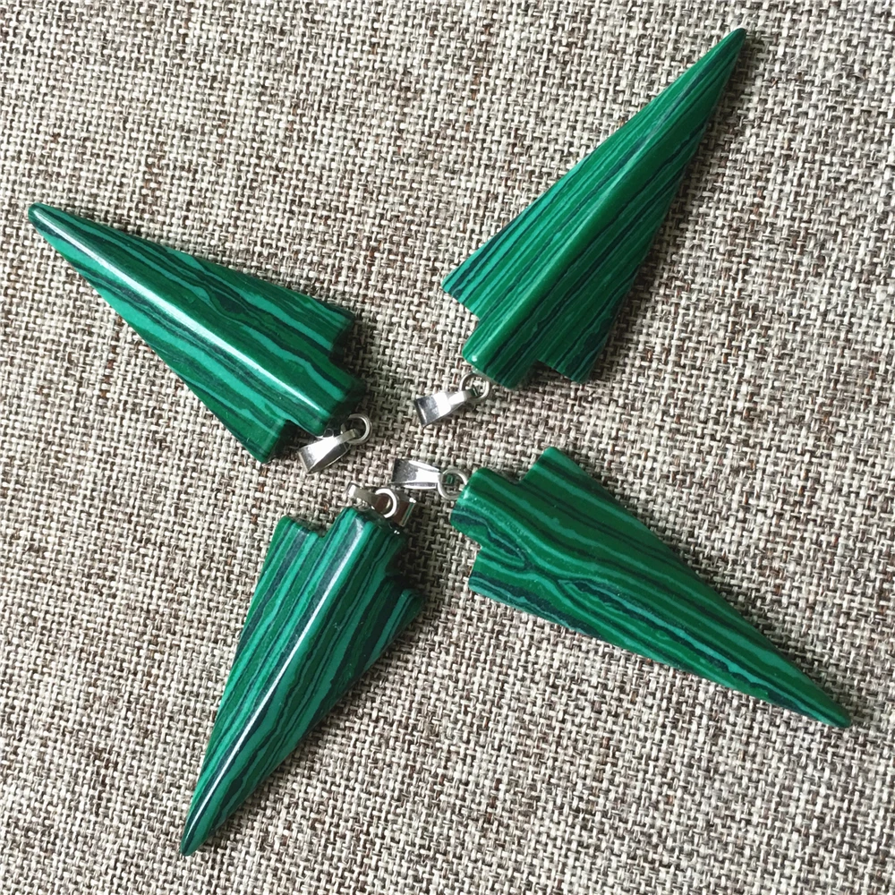 Hot New Fashion Unisex Stone Pendants Malachite Arrow Charms Necklace for Jewelry Making 12pcs Dropshipping Wholesale
Hot New Fashion Unisex Stone Pendants Malachite Arrow Charms Necklace for Jewelry Making 12pcs Dropshipping Wholesale