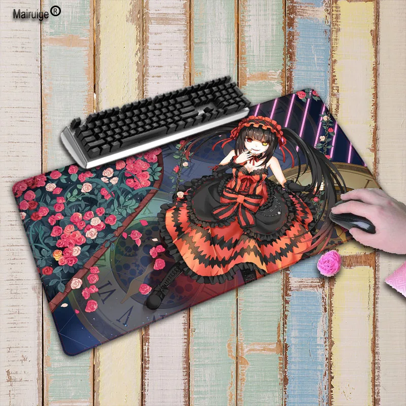 Mairuige PC DATE A LIVE Waterproof Customized Large White Lock Edge MousePads Computer Laptop Anime Mouse Mat Size for 40x90cm
Mairuige PC DATE A LIVE Waterproof Customized Large White Lock Edge MousePads Computer Laptop Anime Mouse Mat Size for 40x90cm