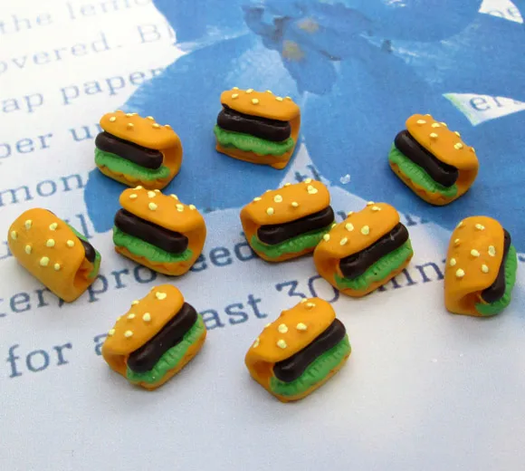 20Pcs Resin Hamburger Crafts Flatback Cabochon Scrapbooking Decorations Fit Hair Clips Embellishments Beads Diy
20Pcs Resin Hamburger Crafts Flatback Cabochon Scrapbooking Decorations Fit Hair Clips Embellishments Beads Diy