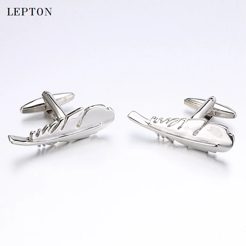 Hot Sale Real Tie Clip Metal Feather Cufflinks For Men Lepton Brand Feather Cufflinks Men Shirt cuffs Cuff links Relojes gemelos
Hot Sale Real Tie Clip Metal Feather Cufflinks For Men Lepton Brand Feather Cufflinks Men Shirt cuffs Cuff links Relojes gemelos