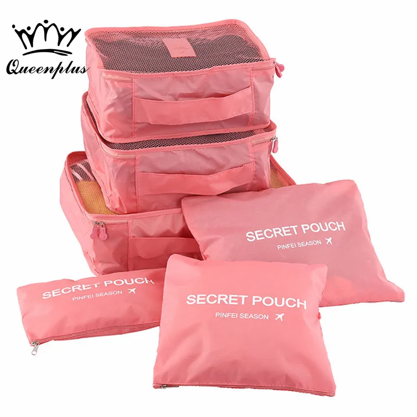 6pcs/set Fashion Double Zipper Waterproof Polyester Men and Women Luggage Travel Bags packing cubes
6pcs/set Fashion Double Zipper Waterproof Polyester Men and Women Luggage Travel Bags packing cubes