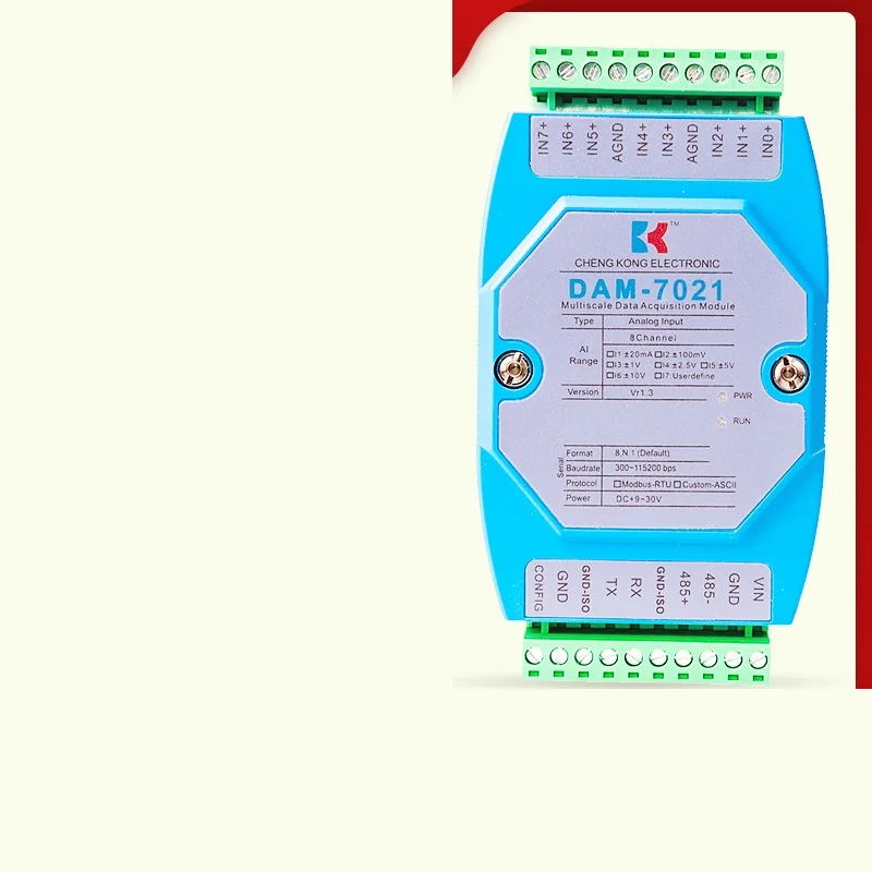High Precision Isolation of 0-10V4-20ma to RS485232 Transmitter with 8 Channel Analog Input Acquisition Module
High Precision Isolation of 0-10V4-20ma to RS485232 Transmitter with 8 Channel Analog Input Acquisition Module