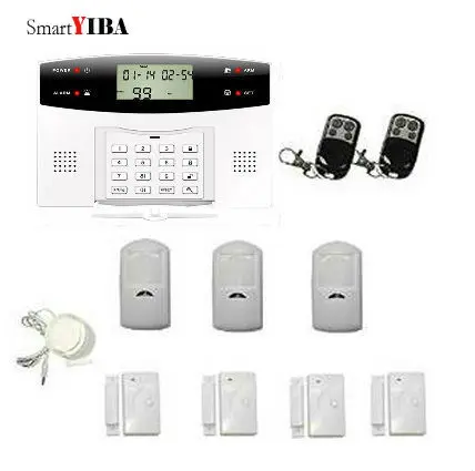 SmartYIBA беспроводная домашняя охранная сигнализация ЖК-дисплей GSM Система